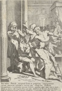 Crowning with Thorns of Christ by Pieter de Jode (I)