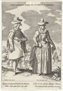 Couple Dressed in English Fashion, ca. 1610