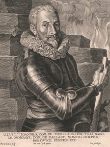 Illustmus. Joannes, Com. de Tserclaes. Dom. Tilli. Baro. de Morbays, Dom. de Ballast. Montig. Holers. Heeswyck, Dynter, Etc. by Pieter de Jode