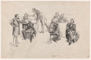 The House of Representatives During the Debate on the Constitutional Revision in 1887 by Pieter de Josselin