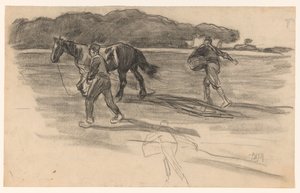 Plowing and Sowing by Pieter de Josselin