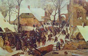 The Adoration of the Magi in the Snow by Pieter the Elder Bruegel