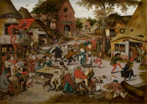 Kermesse of the Feast of St. George by Pieter the Younger Brueghel