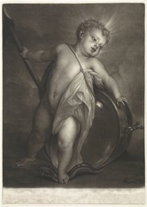 Christ Child as Salvator Mundi by Pieter van Bleeck