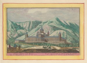 Rear View of the Escorial by Pieter van den Berge