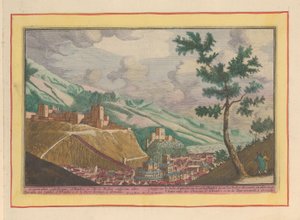 View of Granada and the Buildings of the Alhambra by Pieter van den Berge