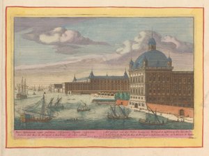 View of the Royal Palace in Lisbon by Pieter van den Berge