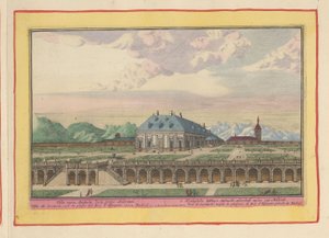 Hunting Palace Zarzuela Outside Madrid by Pieter van den Berge