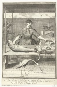 Fish Seller by Pieter van den Berge