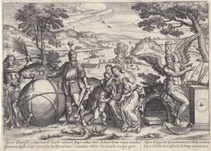 The Upside-Down World by Pieter van der Borcht (I)