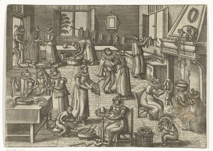 Collar Workshop (Monkey Business) by Pieter van der Borcht (I)
