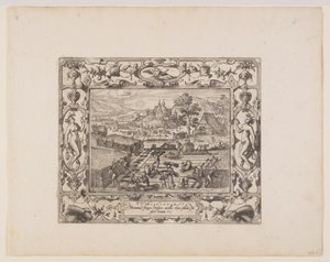 August, from The Twelve Months by Pieter van der Borcht