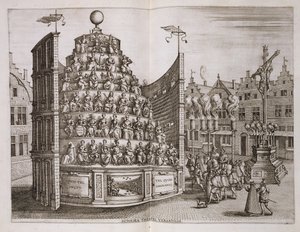 Illustration Depicting a Moveable Theatre, from 