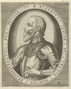 Portrait of Albrecht Friedrich, Margrave of Brandenburg (series title) Portraits of Rulers