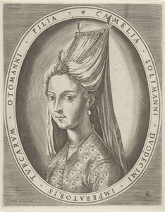 Portrait of Camalia, Daughter of Suleyman I the Great