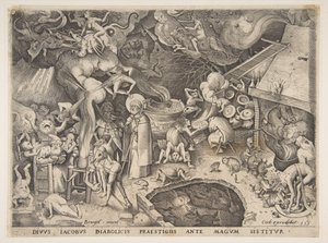 St. James and the Magician Hermogenes from The Story of the Magician Hermogenes, 1565