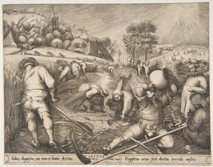 Summer from the series The Seasons by Pieter van der Heyden