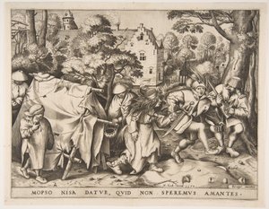 The Dirty Bride or the Marriage of Mopsus and Nisa, 1570