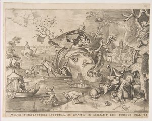 The Temptation of St. Anthony by Pieter van der Heyden