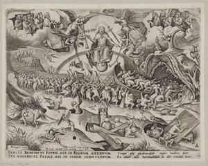The Last Judgement by Pieter van der Heyden
