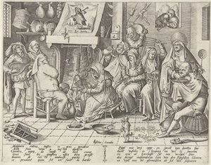 Shrovetide by Pieter van der Heyden