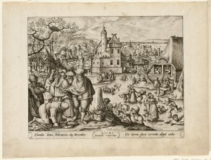 Winter, from The Four Seasons by Pieter van der Heyden