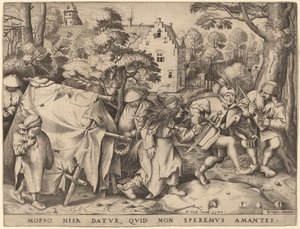 The Wedding of Mopsus and Nisa by Pieter van der Heyden after Pieter Bruegel the Elder