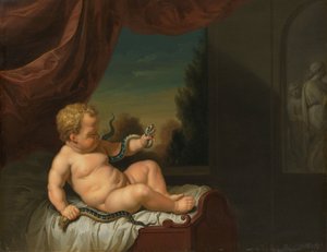 The Infant Hercules with a Serpent