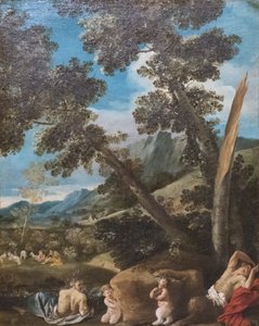 Landscape with Satyrs