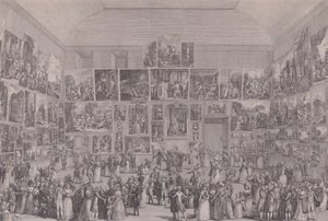 Exposition at the Salon du Louvre in 1787 by Pietro Antonio Martini
