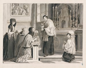 Holy Communion or The Eucharist from The Seven Sacraments