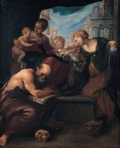 The Mystic Marriage of Saint Catherine, 1595-1599