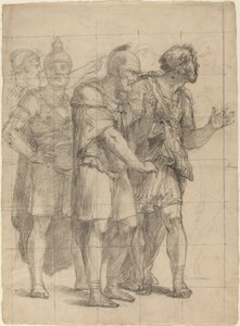 Four Standing Warriors by Pietro Fancelli