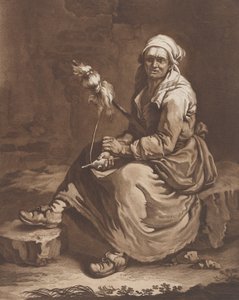 The Old Working Woman by Pietro Jacopo Palmieri