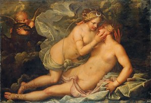 Jupiter in the Guise of Diana and the Nymph Callisto