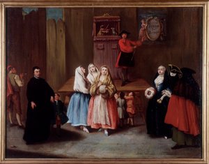 A puppet show in Venice