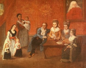 The Michiel family, c.1780 by Pietro Longhi