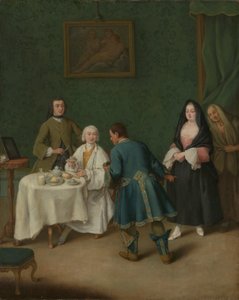 The Temptation by Pietro Longhi