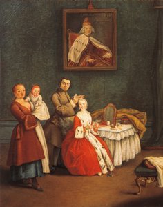 The Hairdresser by Pietro Longhi