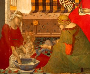 Birth of Virgin (detail)