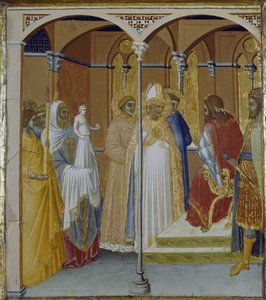 St. Sabina of Spolete before the governor of Tuscany Venustiano