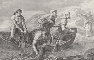 The Calling of Sts Peter and Andrew, 1730-50 by Pietro Monaco