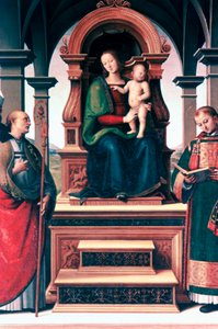 Madonna and Child with Saints by Pietro Perugino