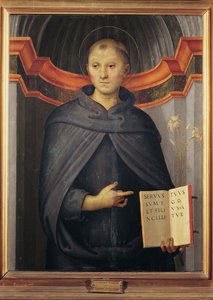 Saint Nicholas of Tolentino by Pietro Perugino