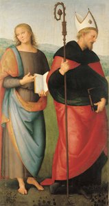 Saints John the Evangelist and Augustine