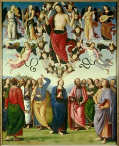 The Ascension of Christ by Pietro Perugino