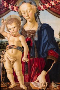 The Virgin and Child by Pietro Perugino