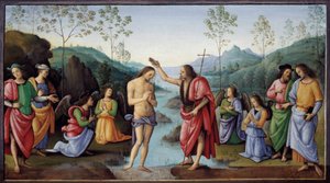 The baptism of Christ