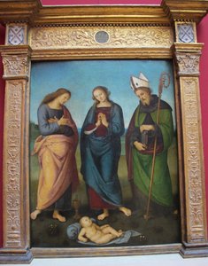 Adoration of the Child by Pietro Perugino