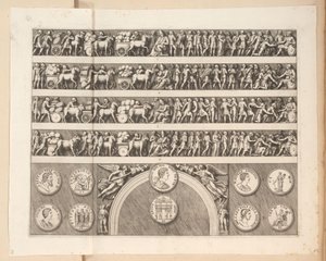 Reliefs on the Arch of Septimius Severus in Rome
